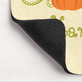 Pumpkin Swirls Halloween Mousepad Muismat (Hoek)
