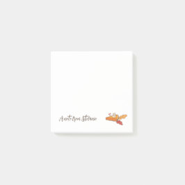 Pumpkin-taart, op maat gesneden notities post-it® notes