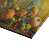 Pumpkin-tabel voor de Herfst in de halloween Autum Snijplank (Hoek)