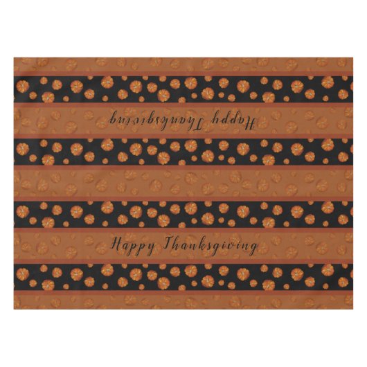 Pumpkin Tablecloth Tafelkleed (Voorkant (Horizontaal))