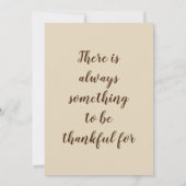 Pumpkin Thanksgiving Uitnodiging binnenpartij (Achterkant)