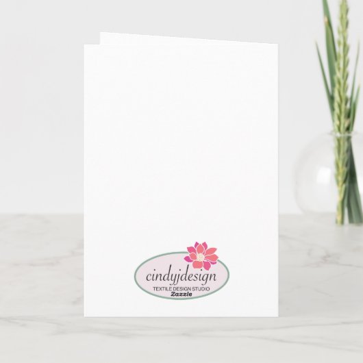 Pumpkin Time en Halloween Kaart (Achterkant)