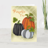 Pumpkin Time en Halloween Kaart (Voorkant)