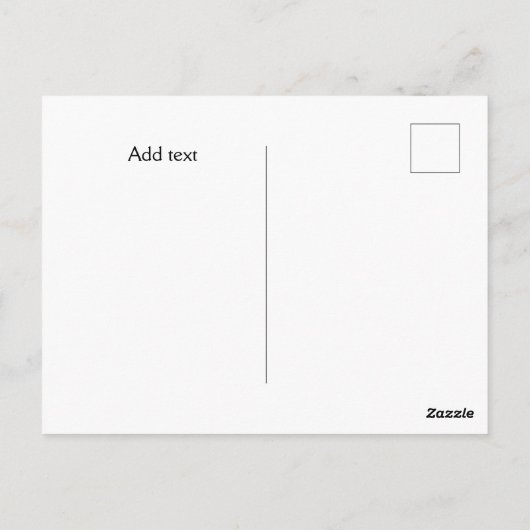 Pumpkin Time SJABLOON, personaliseren. Briefkaart (Achterkant)