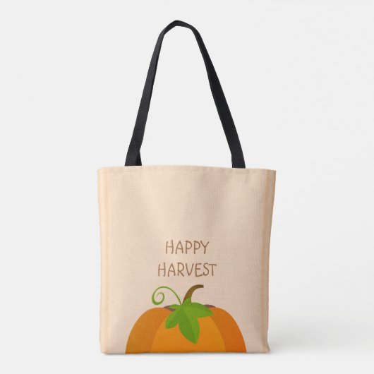 Pumpkin Top Tote Bag (Achterkant)