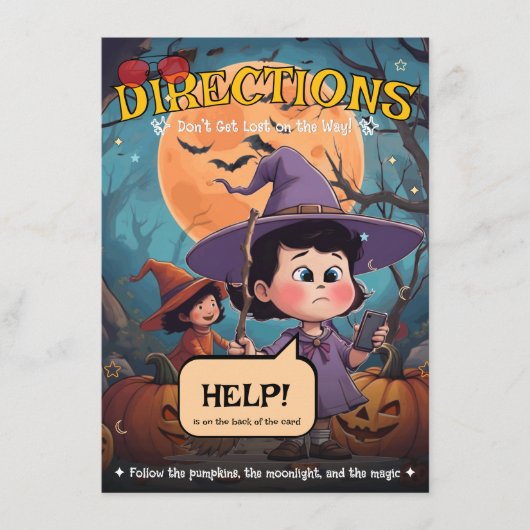 Pumpkin Trail Routebeschrijving Kaart (Voorkant)