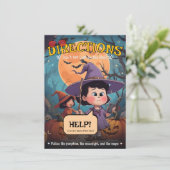 Pumpkin Trail Routebeschrijving Kaart (Staand voorkant)