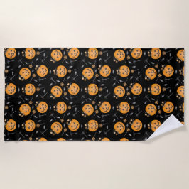 Pumpkin Trick or treat Bucket Halloween Lollipops Strandlaken