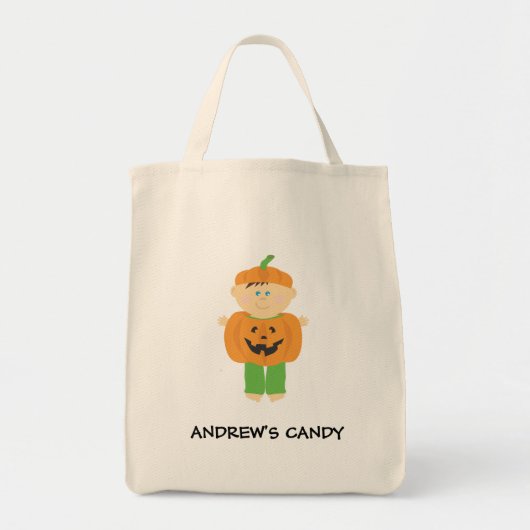 Pumpkin Trick or treat Halloween Bag Tote Bag (Voorkant)