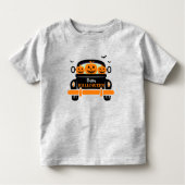 Pumpkin Truck Toddler Jack o Lantern Kinder Shirts (Voorkant)