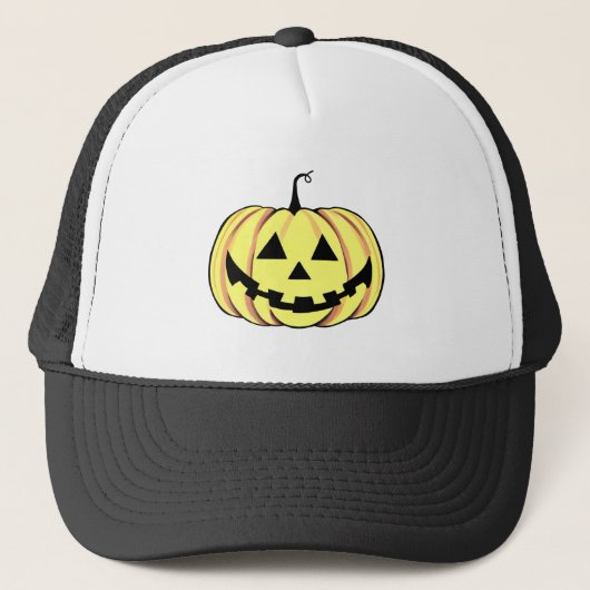 Pumpkin Trucker Hat Pet (Voorkant)
