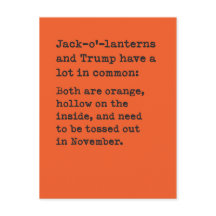 Pumpkin & Trump Halloween Joke