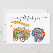 Pumpkin Turkey Thanksgiving herfst (Voorkant)