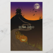 Pumpkin-uil Flyer (Achterkant)