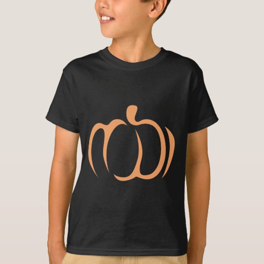 Pumpkin Vegetable Icon T-shirt (Voorkant)