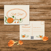 Pumpkin Vines Invitation Briefkaart