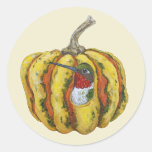 Pumpkin-vriend Ronde Sticker