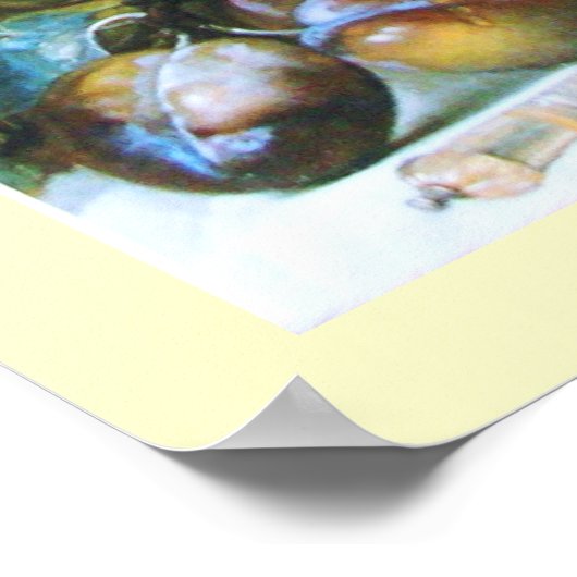 PUMPKIN, VRUCHTEN EN GLASWERK POSTER (Hoek)