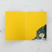 PUMPKIN, VRUCHTEN EN Thanksgiving VAN GLASWERK Feestdagen Kaart (Binnen)