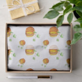 Pumpkin-waterkleurpatroon Tissuepapier (Geschenk)