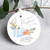 Pumpkin Waterverf Baby Boy Shower Bedankt Bedankjes Labels