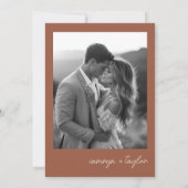 Pumpkin Wedding Save the Date (Achterkant)