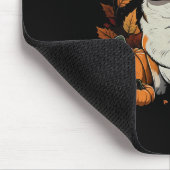 Pumpkin Welsh Corgi kostuum op Welsh Corgi Hallowe Muismat (Hoek)