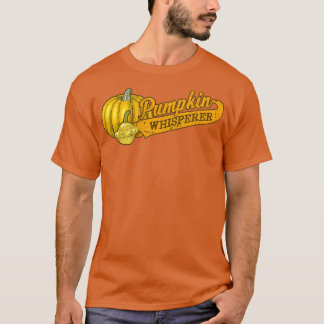 Pumpkin Whisperer Vegetable Drawing Gardening T-shirt