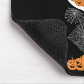 Pumpkin Wine Gl Spider Webkostuum Easy Halloween Muismat (Hoek)