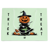 Pumpkin Witch Groot Cadeauzakje (Voorkant)