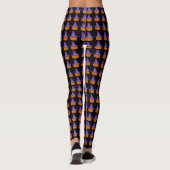 Pumpkin Witch Leggings (Achterkant)