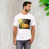 Pumpkin Witch Mannen T-Shirt