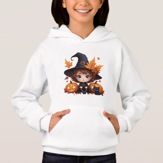 Pumpkin Witch Pet Cat Halloween (Voorkant)