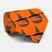 Pumpkin Witch Pet Halloween Stropdas (Opgerold)