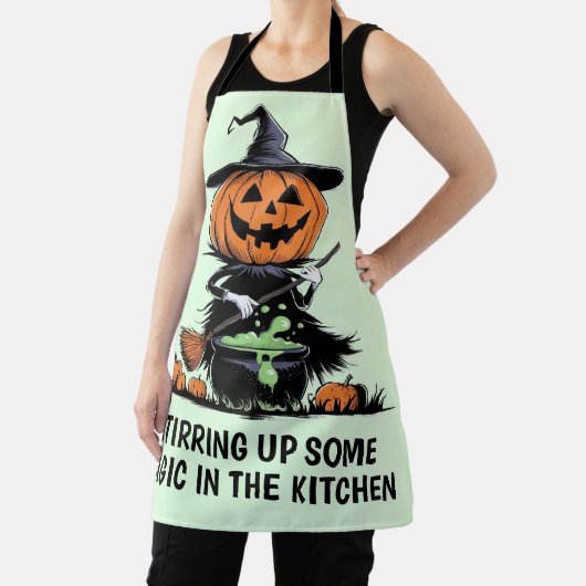 Pumpkin Witch Schort (Insitu)