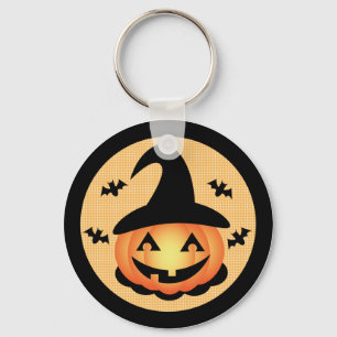 Pumpkin Witch-Sleutelhanger Sleutelhanger