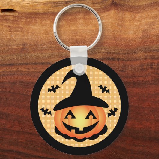 Pumpkin Witch-Sleutelhanger Sleutelhanger (Voorkant)