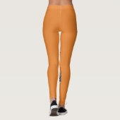 Pumpkin Witch Warlock Halloween Dance Fancy eng Leggings (Achterkant)