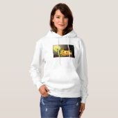 Pumpkin Witch Womens Hoodie (Voorkant volledig)