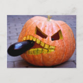 Pumpkin with Eggplant Briefkaart (Voorkant)