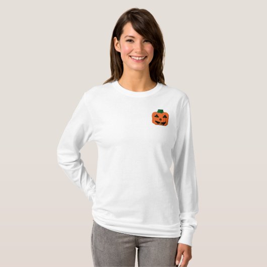 Pumpkin Woman's T-Shirt (Voorkant volledig)