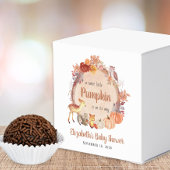 Pumpkin Woodland Animals Baby shower Dank u Bedankdoosjes