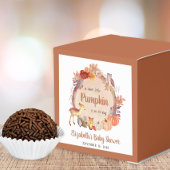 Pumpkin Woodland Terracotta Baby shower Dank u Bedankdoosjes