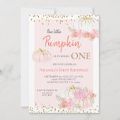 Pumpkin wordt een verjaardag kaart (Voorkant)