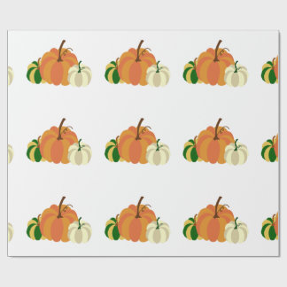 Pumpkin wrapping paper cadeaupapier