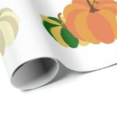 Pumpkin wrapping paper cadeaupapier (Rol Hoek)