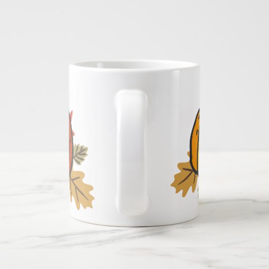 Pumpking Grote Koffiekop (Achterkant)