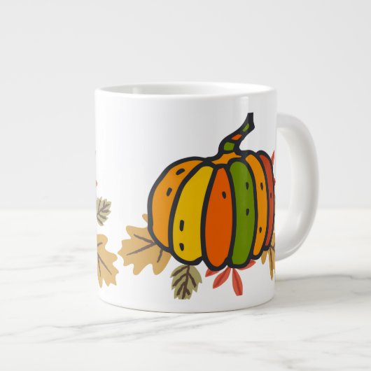 Pumpking Grote Koffiekop (Voorkant rechts)