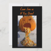PUMPKING HALLOWEEN INVITE KAART (Voorkant)