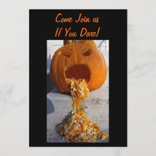 PUMPKING HALLOWEEN INVITE KAART